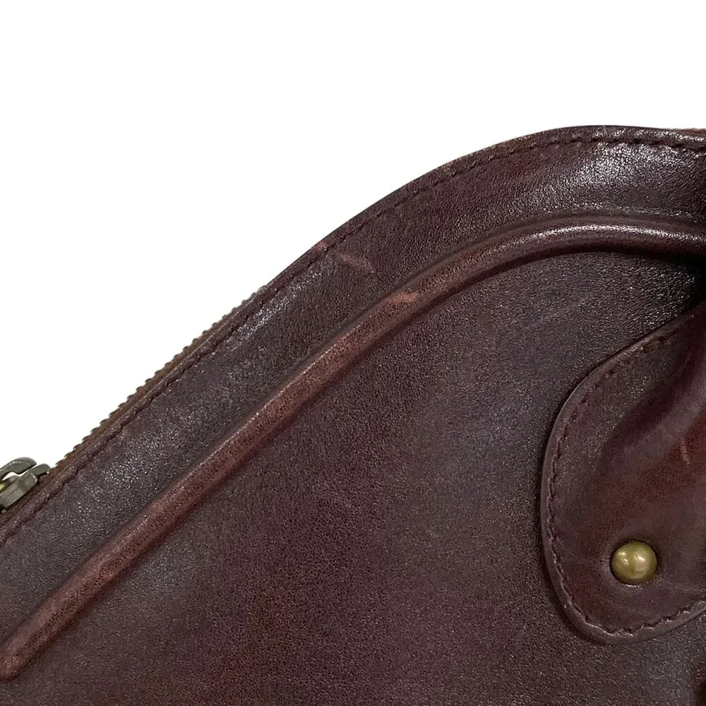 Christian Dior Jeanne Handbag Leather Suede